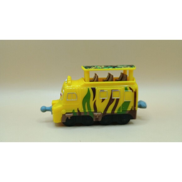Chuggington Mtambo WITH Safari Cars Die Cast Train 2010 Learning Curve - Picture 3 of 8